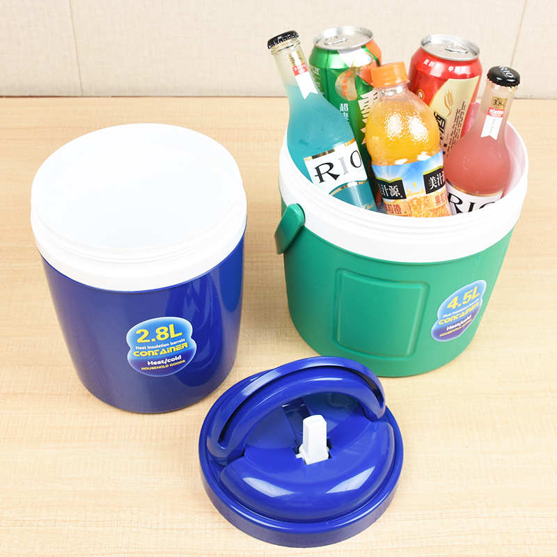 Picture of 2L4.5L6L Plastic Sealed Ice Bucket Incubator Cold Portable Car Refrigerator with Lid Fresh-keeping Box Incubation Bucket