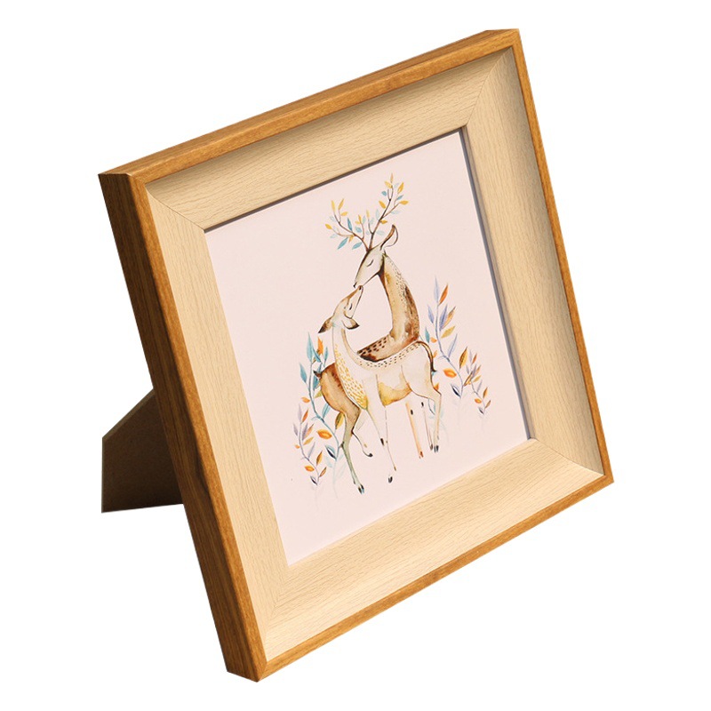 Picture frame mounted photo studio photo plus developed photo 6 inch 8 inch decorative living room wall square photo frame table