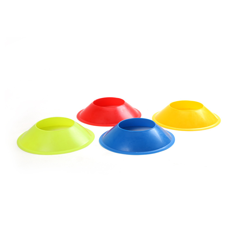 Picture of Football training ball holder round mouth sign plate logo plate logo cone obstacle football training equipment equipment big mouth