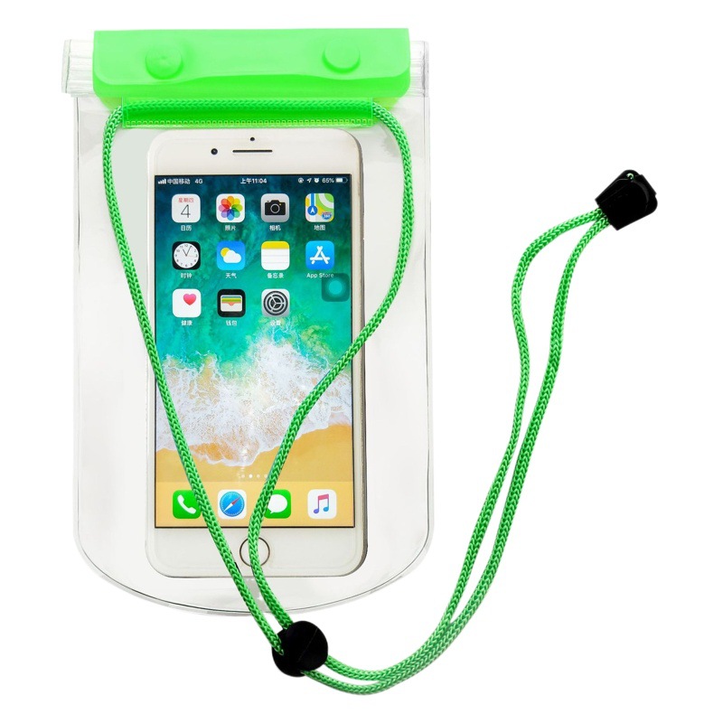 Three-Layer Thickened Mobile Phone Waterproof Bag Wholesale Sealed Waterproof Touch Screen Photo Rafting Diving Swimming Hot Spring Vacation