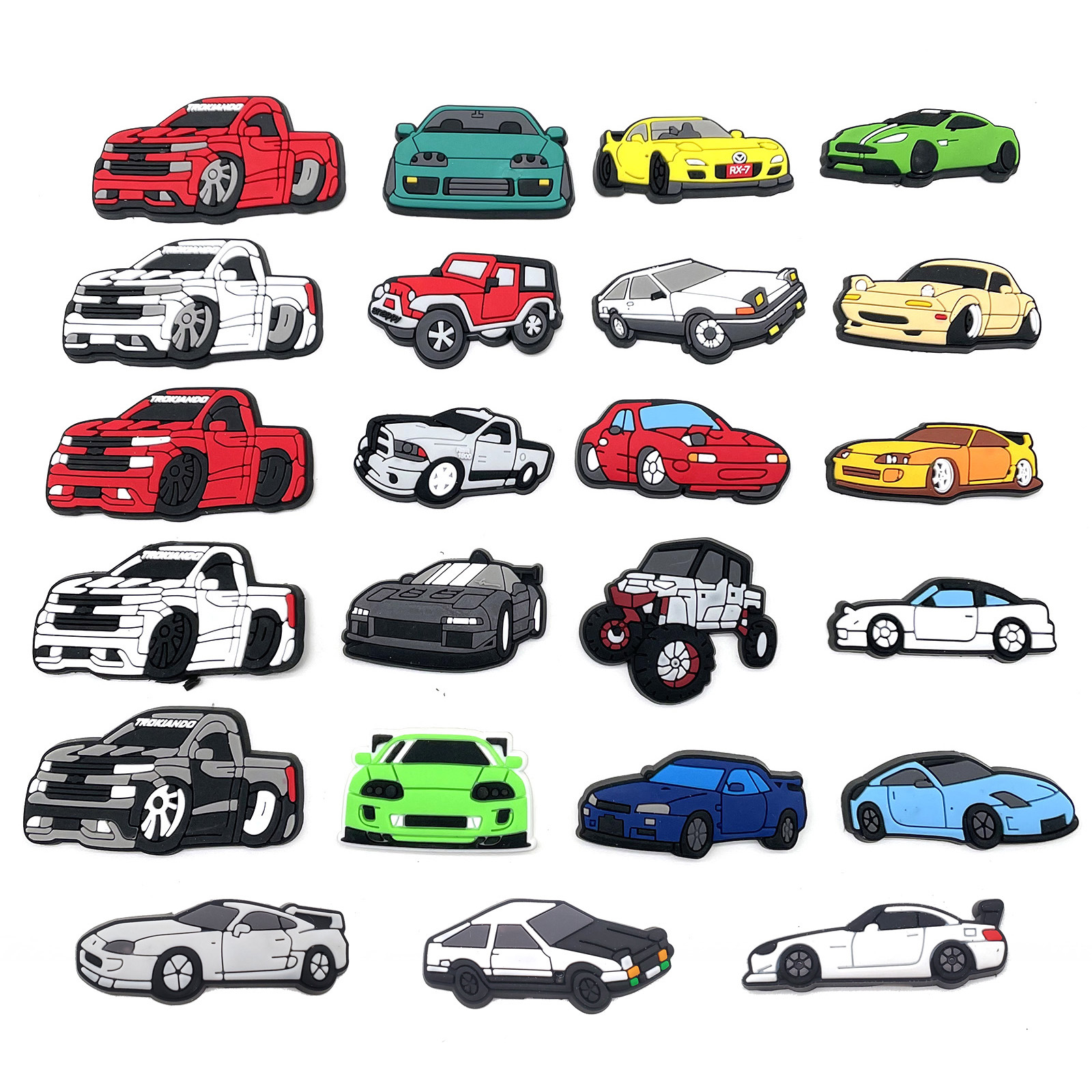 suit car collection shoe flower shoe buckle croc hole shoes decorative buckle shoe flower Amazon