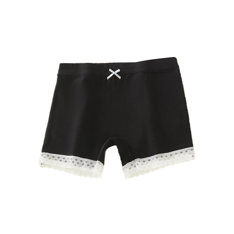 Picture of Girls' Safety Shorts and Underwear Two-In-One Anti-Exposure Children's Leggings Integrated Summer Thin Pure Cotton Crotch