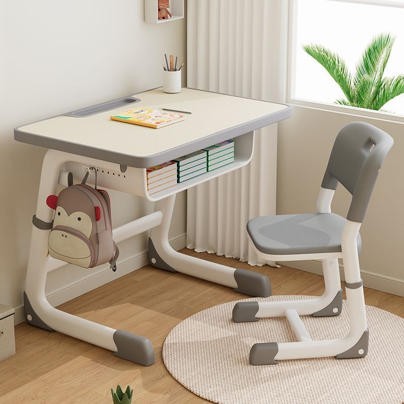 Picture of Small apartment set new product 2025 desk, children's study desk, homework, home school desk and chair