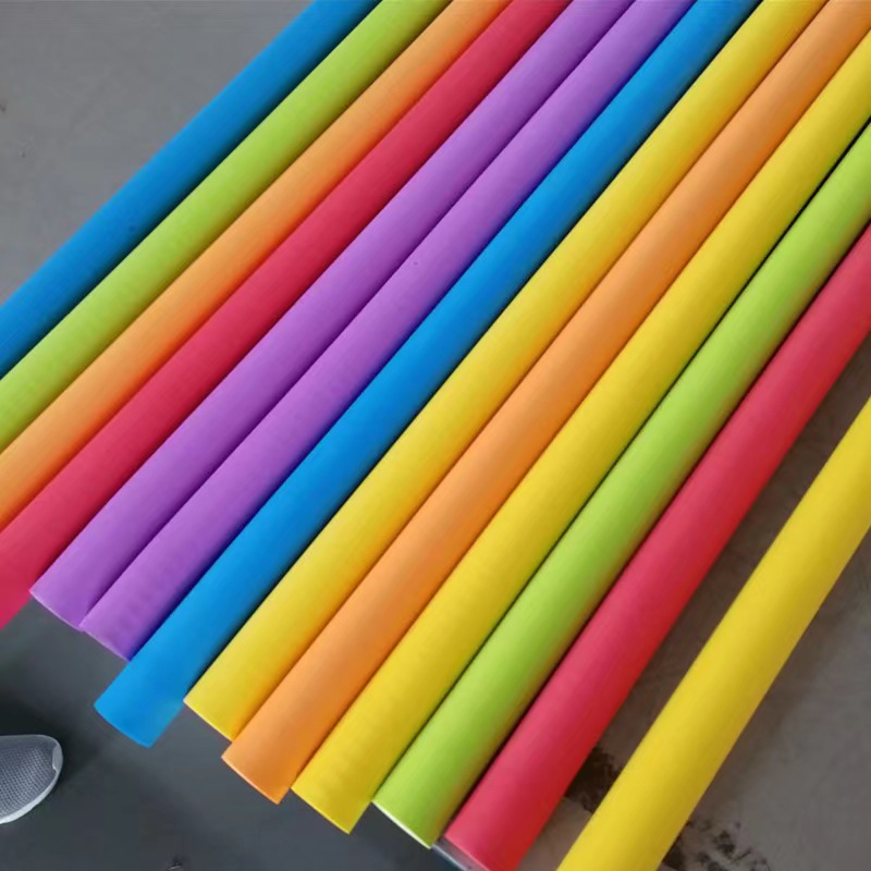 Floating water buoyancy swimming stick EPE pearl cotton tube prevent scratch protection foam tube sleeve color EPE cotton tube