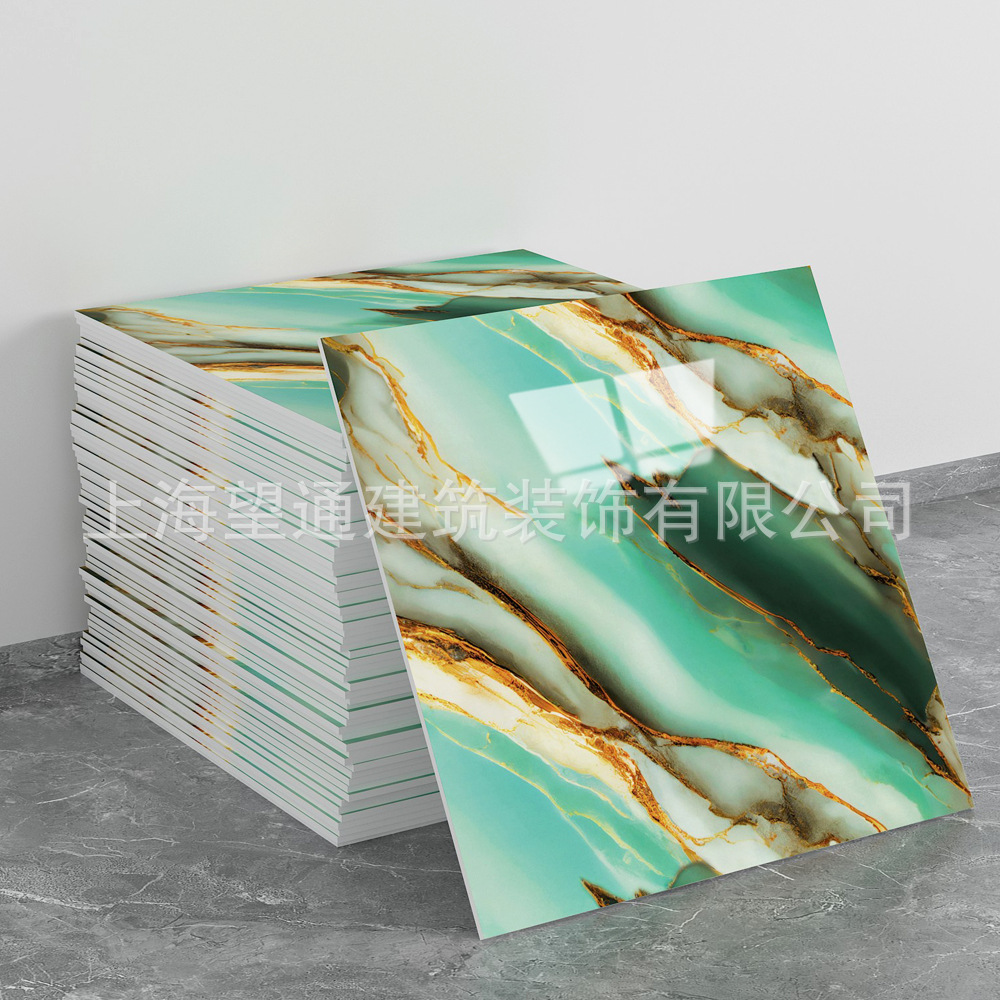 Picture of Cross-border factory 30X30cm for imitation tile stickers wall stickers self-adhesive wall decoration kitchen waterproof wallpaper