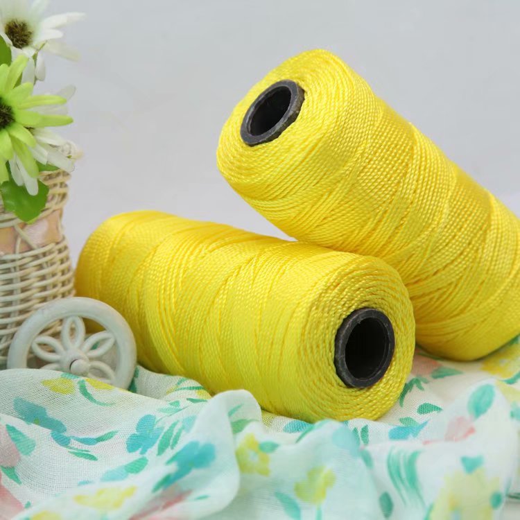 Picture of Gold thread mixed strand bright silk thread handmade diy crochet sweater doll scarf thread coat hand knitting thread factory wholesale
