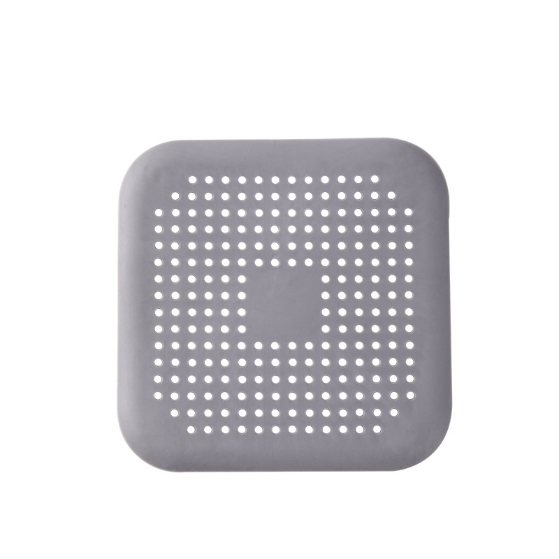 Picture of Sink anti-clogging silicone floor drain cover bathroom drain hair anti-clogging filter sewer filter