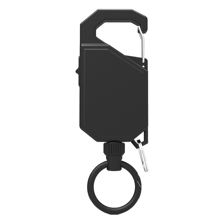 Picture of Fishing Hover Telescopic Keychain Easy Pull Buckle Fishing Rod Miscarriage Rope Outdoor Roadtable Fishing Easy Pull with Switch