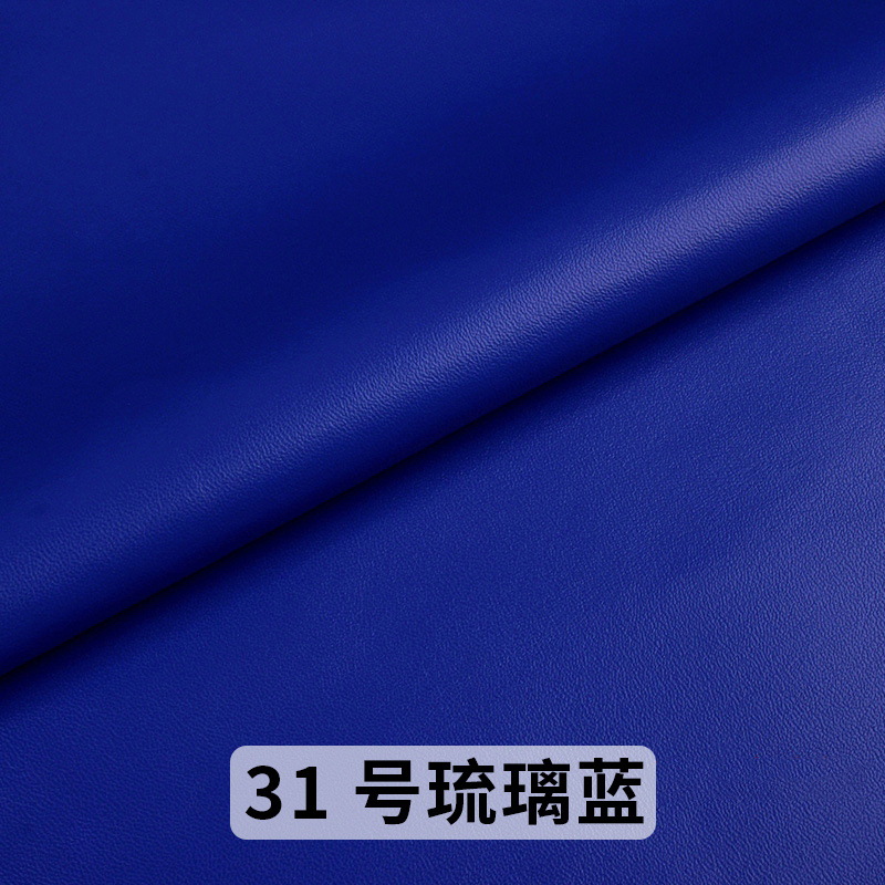 Picture of Yiwu factory nappa grain pu leather whole in stock wholesale leather bed seat luggage sofa artificial leather fabric