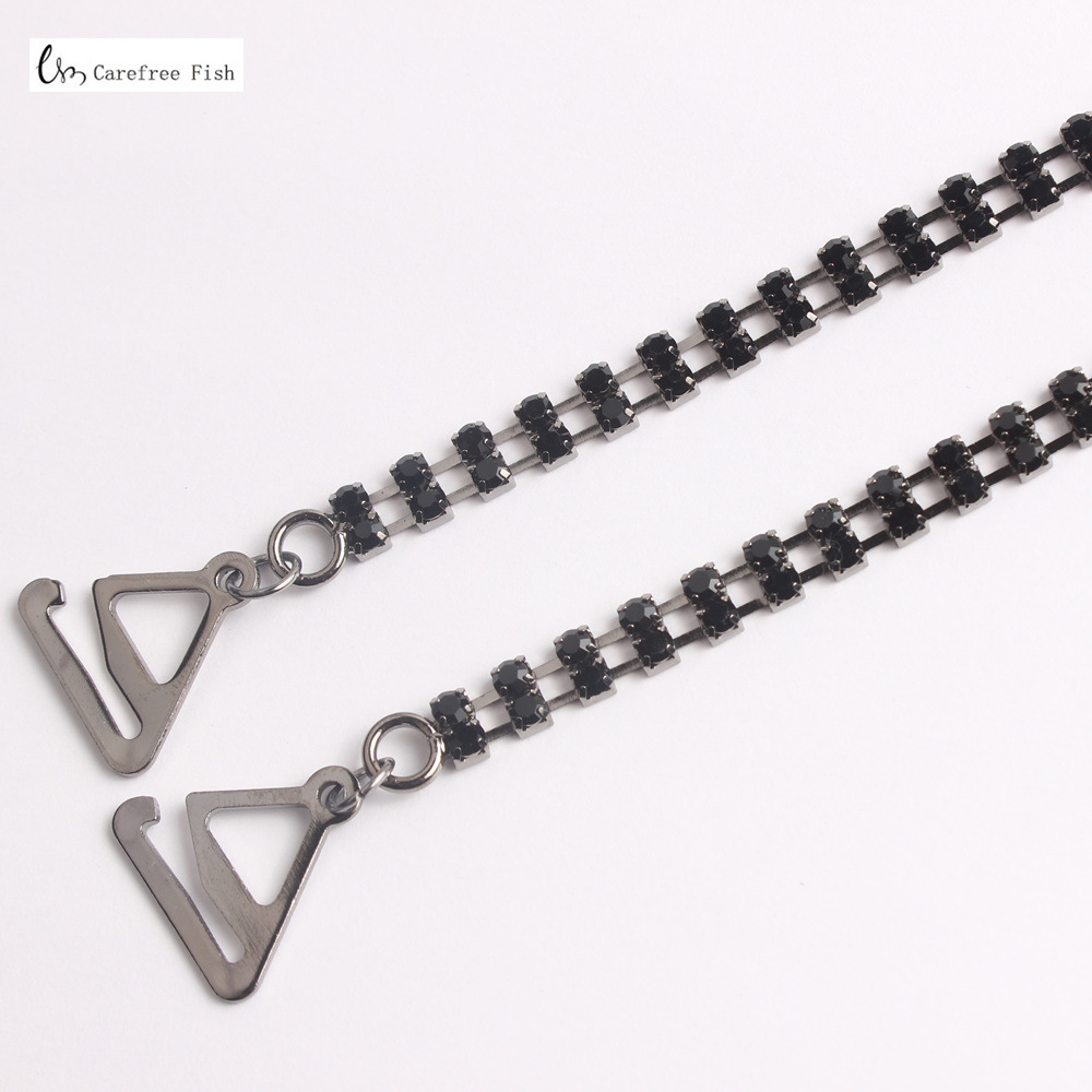 Picture of [Manufacturer Wholesale] Bridal Clothing Accessories Single Double Three Drainage Diamond Pearl Underwear Adjustable Bra Invisible Shoulder Straps