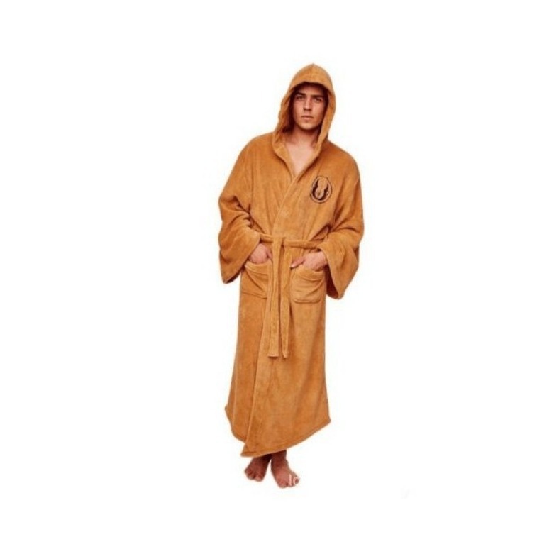 Picture of Autumn/Winter Men's cosplay Star Wars Jedi Knights Pajamas Galactic Empire Bathrobe Nightgown Warrobe Revamped