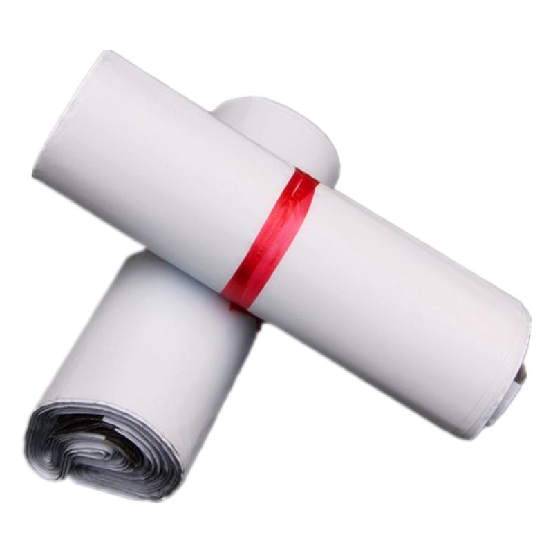 10 Width 15 Width 20 Width 25 Width New Material Express Packaging Bag White Thickeneded Long StripShopping Flow Packaging Bag