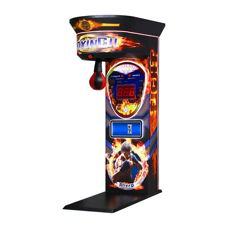 Boxing Force Measurement Scan Code Dragon Punch Cola Machine Boxing Champion Competition Vent Machine Strongman Coin-Operated Game Machine
