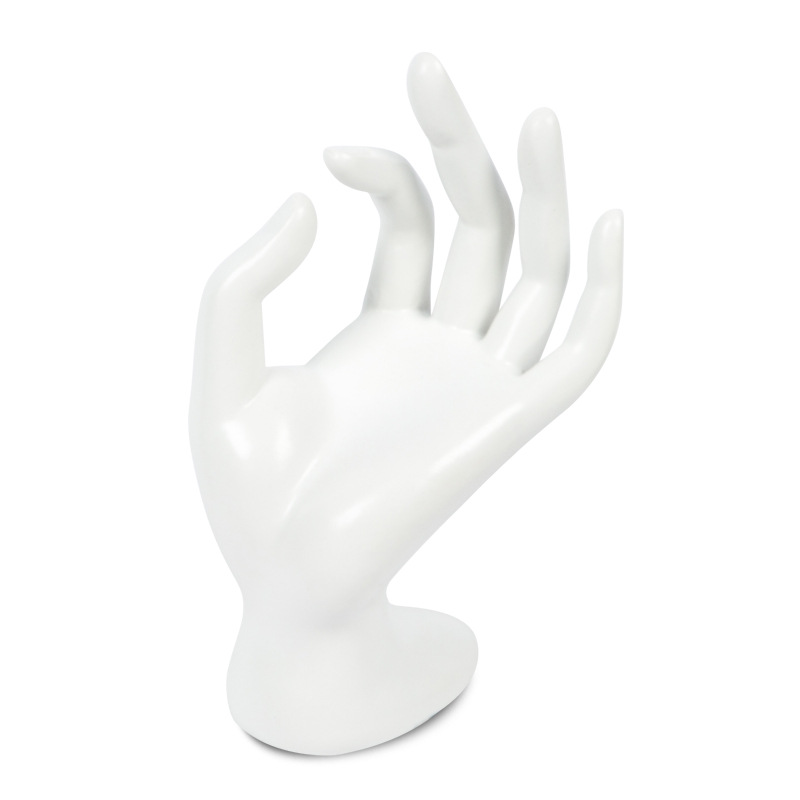 Picture of Cross-border spot ring display stand plastic OK hand mold jewelry shooting live props bracelet bracelet display stand