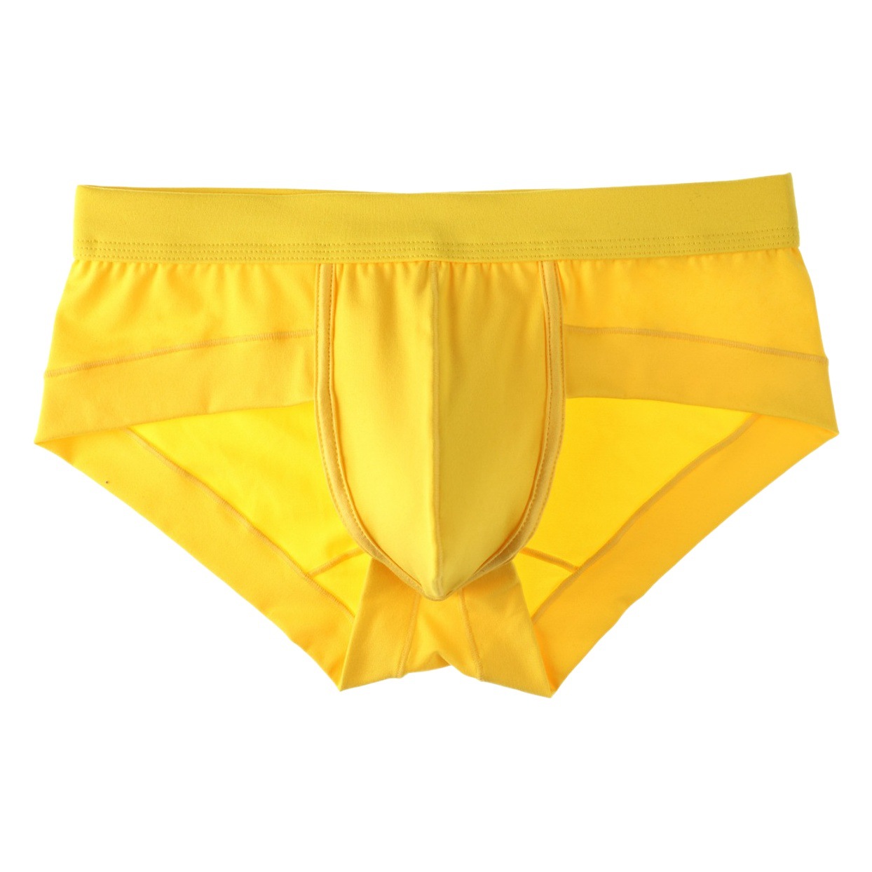 Mid-Waist European and American Version Manufacturer Fat Men's Modal Briefs Trendy Shorts Anti-Strangle One-Piece Drop Shipping