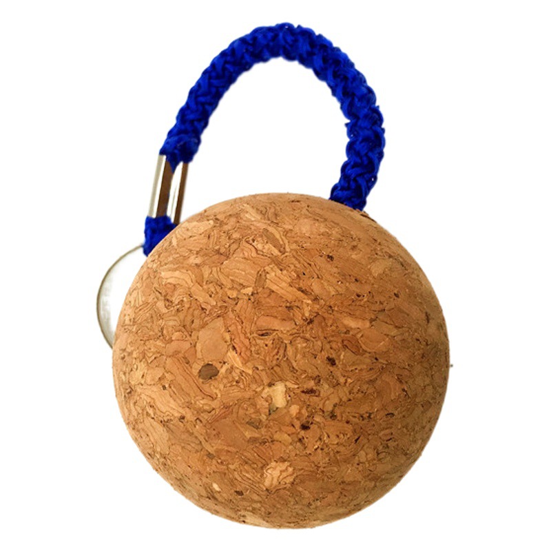 Creative Keychain Round 50mm Cork Ball Keychain Cork Float Cork Ball Printable Logo
