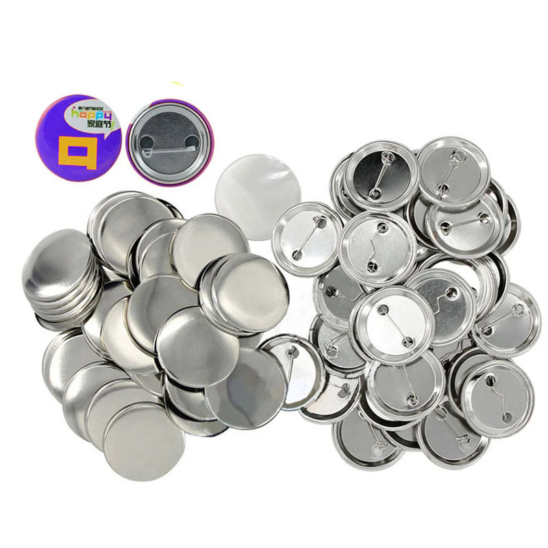 Tinplate Badge Material, Iron Bottom Badge DIY Consumables, Blank Material Factory Direct Supply