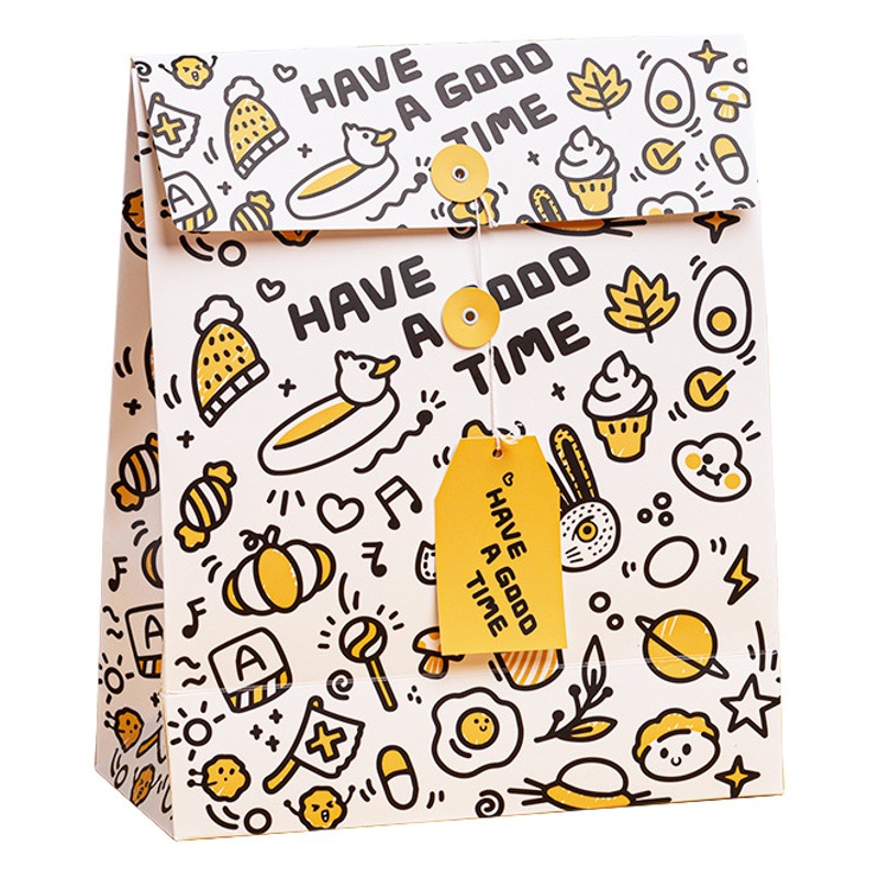 Wholesale High-End Gift Bags, Birthday Gift Bags, Creative Cartoon Handbags, Souvenir Packaging Paper Bags, Customized
