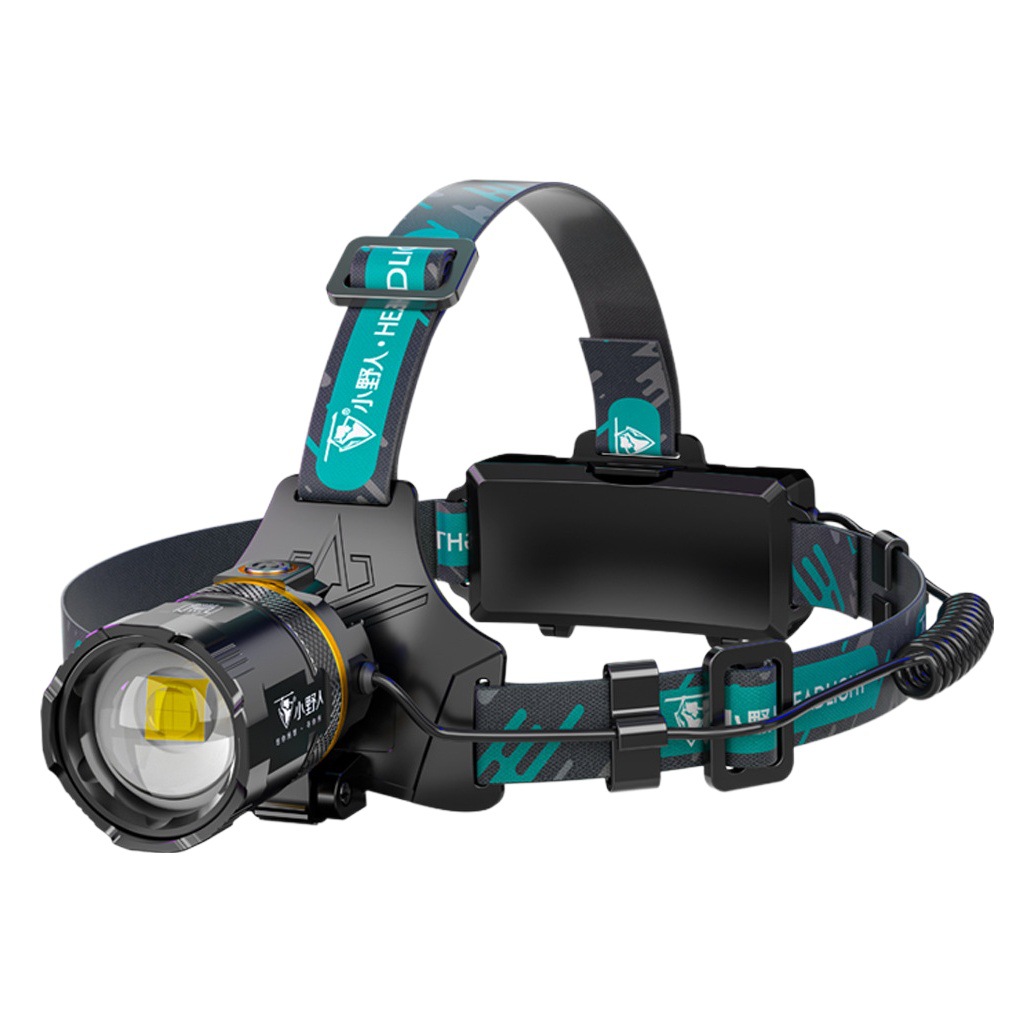 Factory Induction Strong Light Charging Head-Mounted Outdoor Portable Waterproof Fishing Lamp Night Fishing Lamp Headlamp Wholesale