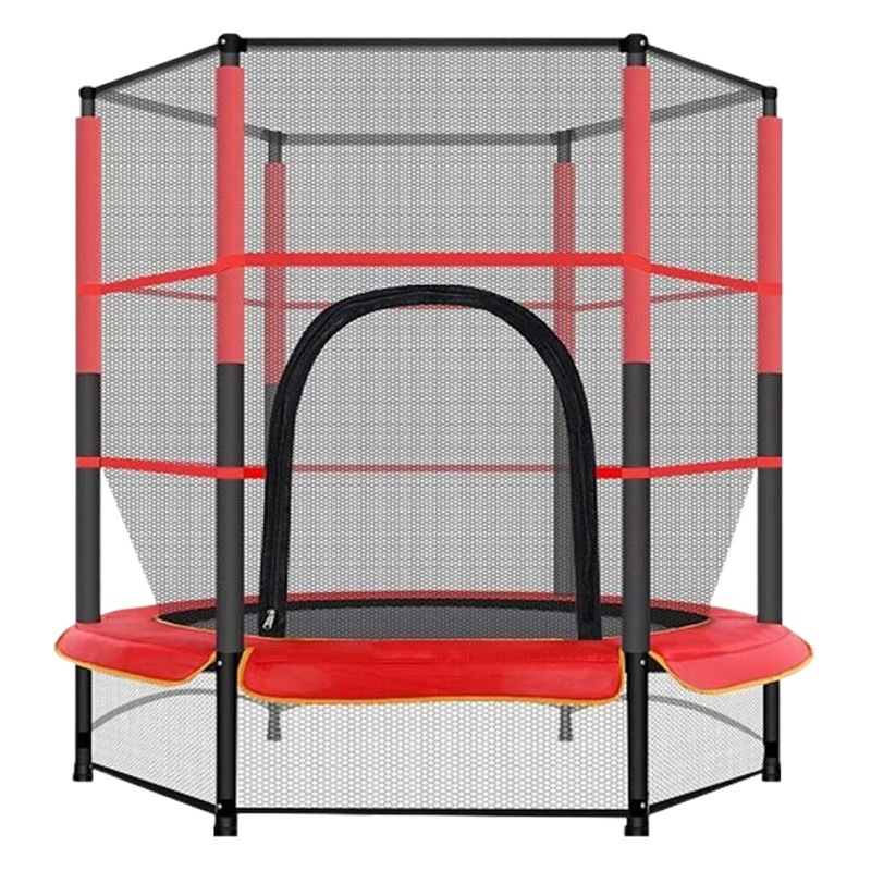 Trampoline Children's Indoor Jumping Bed Jumping Bed Rubbing Bed Fitness Equipment High Fence Trampoline