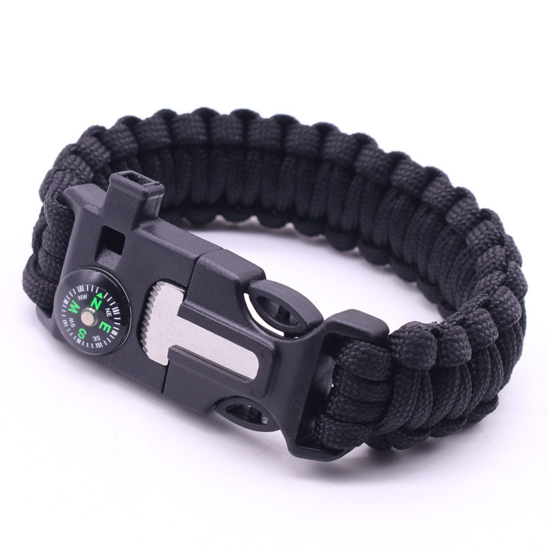 Picture of Umbrella rope bracelet survival bracelet multifunctional five-in-one multifunctional outdoor umbrella rope camping adventure Seven-core life rope