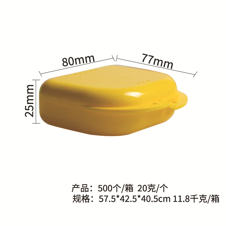 Picture of Dental Denture Box Tooth Storage Box Carrying Holder Box Size Open Tooth Storage Box Molar Set Box Corrector Box