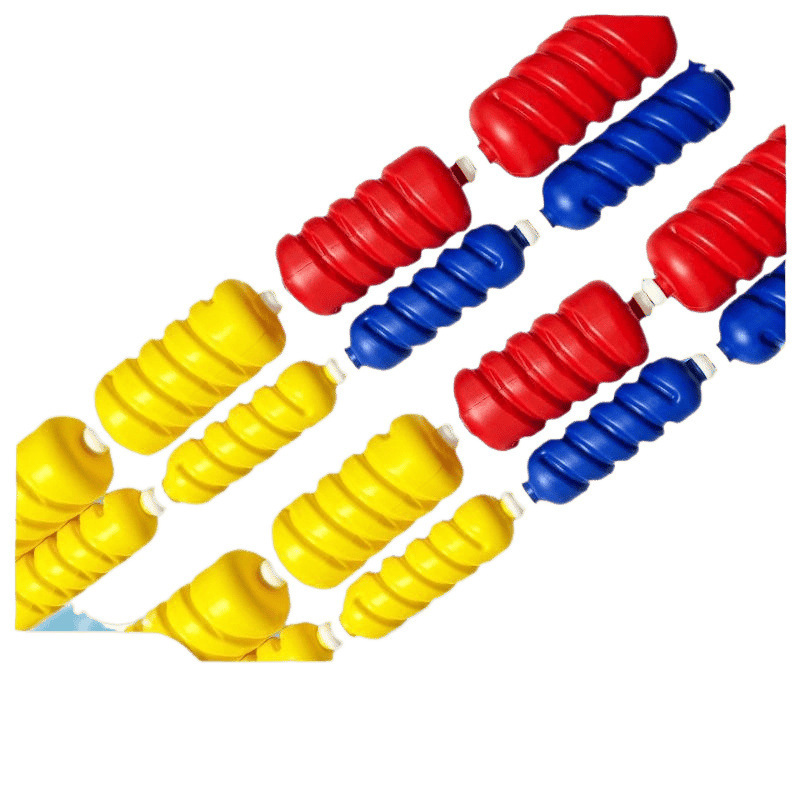 Picture of swimming pool lanes, water lines, swimming pools, competition tracks, partition lines, dividing lines, splitting lines, buoy floats