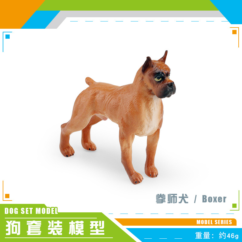 Picture of Amazon simulation pet dog model Labrador Shiba Inu Xizang mastiff Samoyed children's cognitive static ornaments