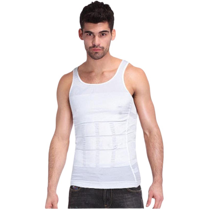Men's Body Shaping Vest slim n lift TV Shopping slim Sports Waist Tight Abdominal Tinting Underwear T