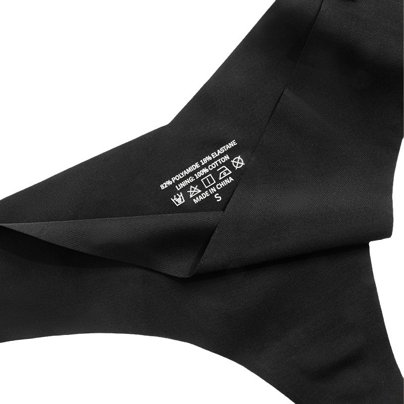 Picture of Cross-border large size sexy seamless thong women's one-piece low waist ice silk sports fitness women's underwear