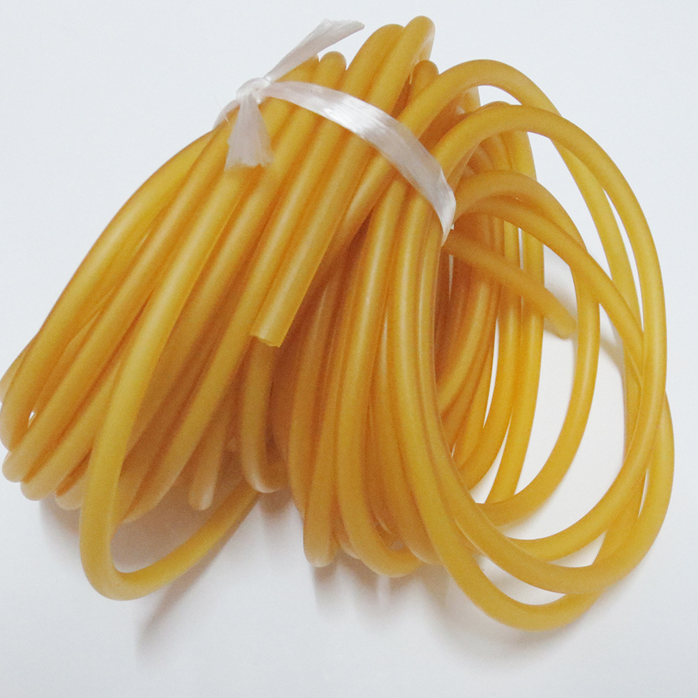 Picture of 10 m round rubber band 3060 high quality latex tube traditional rubber band tube slingshot fish shooting rubber rope high elastic rubber band