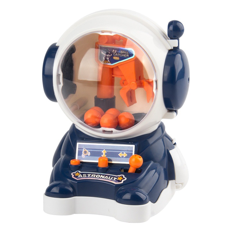 Astronaut sugar catching robot sugar playing gift children's doll catching machine mini spaceman ball catching toy gift