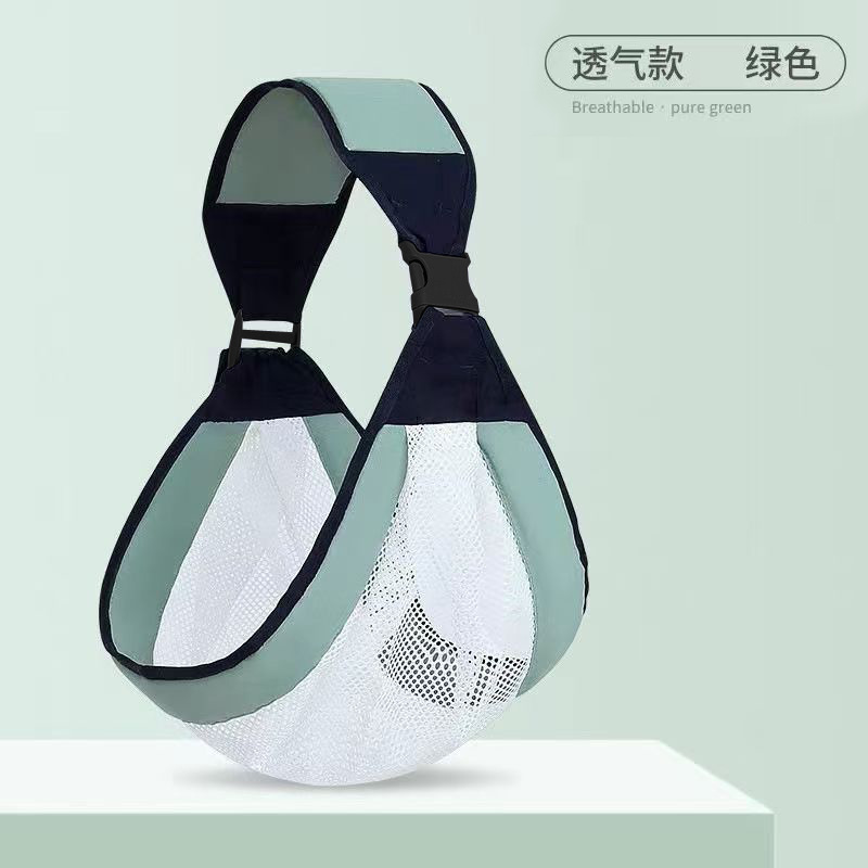 Picture of Baby slings front holding type baby young children go out simple single shoulder light four seasons go out holding baby artifact waist stool
