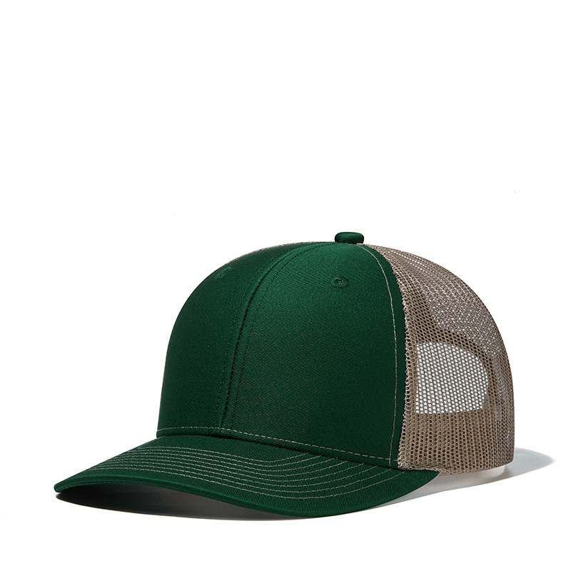 Picture of Wish Micro Bend Hat Rim Truck Hat Men's Outdoor Sun Shading Net Hat Mountaineering Fishing Truck Drivers Hat