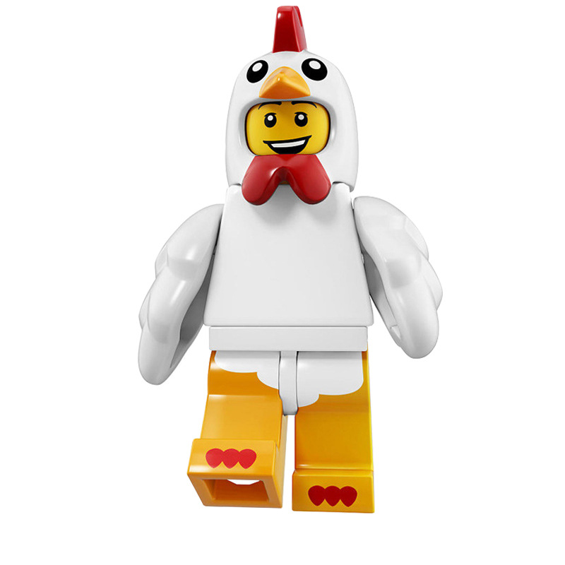 Picture of Cartoon Cartoon animal Princess pumping music plastic assembled building blocks little doll toy mixed batch foreign trade exclusive