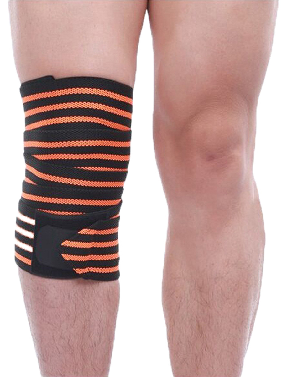Elastic Squat Knee Pad Weight Training Sports Fitness Bandage Leggings Knee Equipment for Men and Women Leggings One Pack