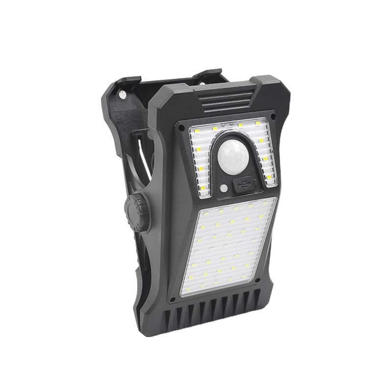 Picture of Solar Stall Night Market Light Super Bright Rechargeable Light Street Stall Outdoor Light Camping Style Emergency Lighting Led Clip Light