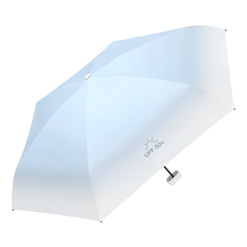 Picture of Thickened 50% off Umbrella, Rain or Shine, Women's Sun Umbrella, Sun Protection, Uv Protection, Capsule Umbrella, Gradient Mini Sunshade Umbrella