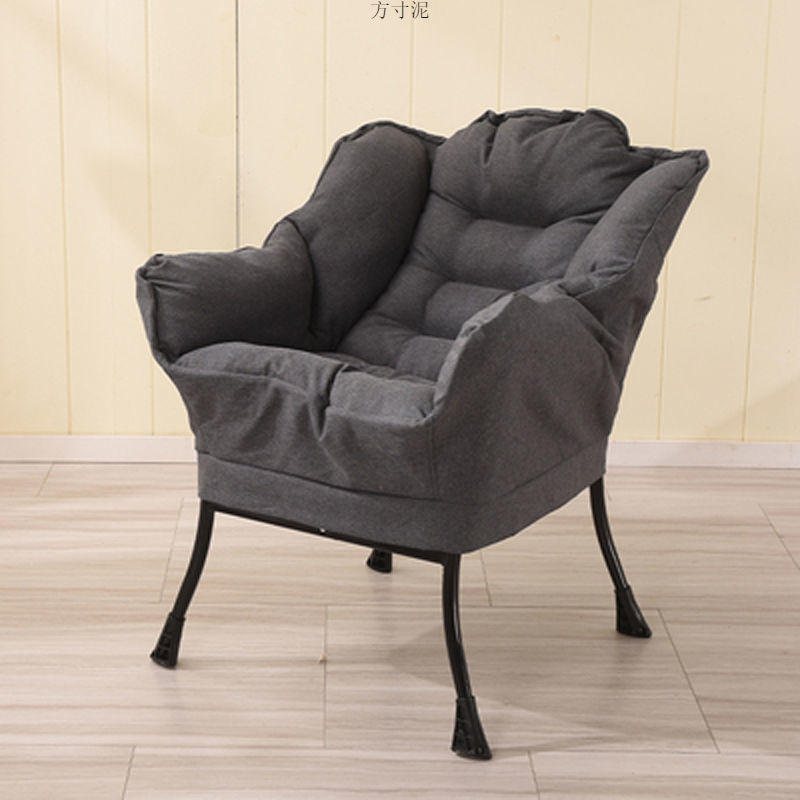 Picture of Lazy Sofa Single Chair College Student Dormitory Computer Chair Comfortable Balcony Small Sofa Soft Bedroom Backrest Recliner