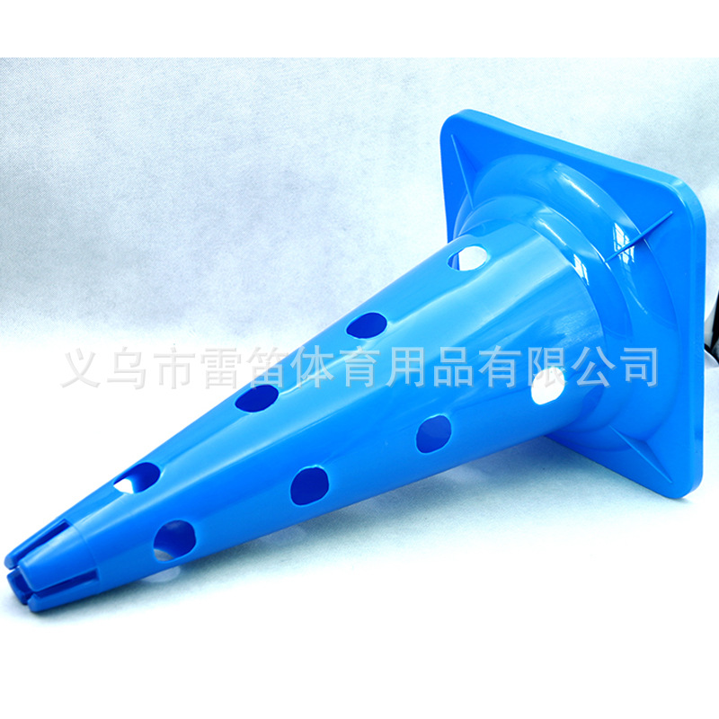 Picture of 52cm with hole sign barrel cone obstacle barrel football basketball training obstacle sign barrel sign cone roadblock