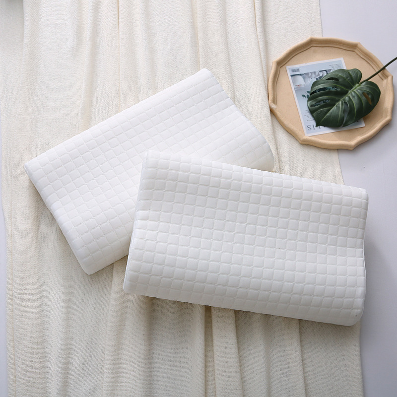 Picture of Ergonomic memory foam pillow, with dual-height design, comfortable, helps relieve cervical discomfort. It supports in-stock wholesale and small-batch customization, suitable for gifting to parents.
