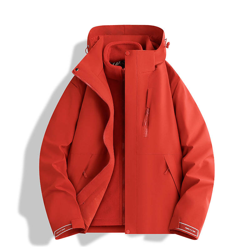 Picture of 2025 New Men's Graphene Liner Rush Clothes Three-in-One Removable Warm fleece-lined Thickened Women's Mountaineering Clothes Trendy