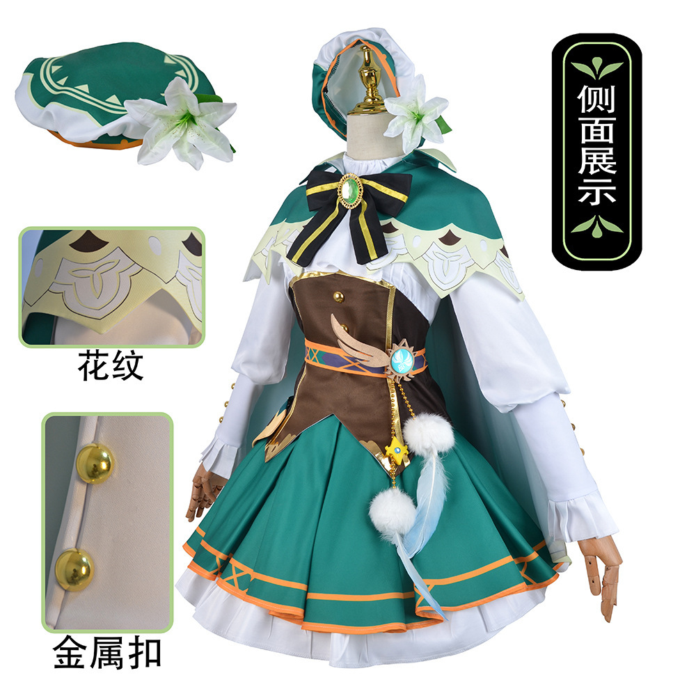 Picture of North Water Trade Original God Wendy Dress cosplay Clothing Fengshen Babatos Wendy Women's Cos Clothing Full Set