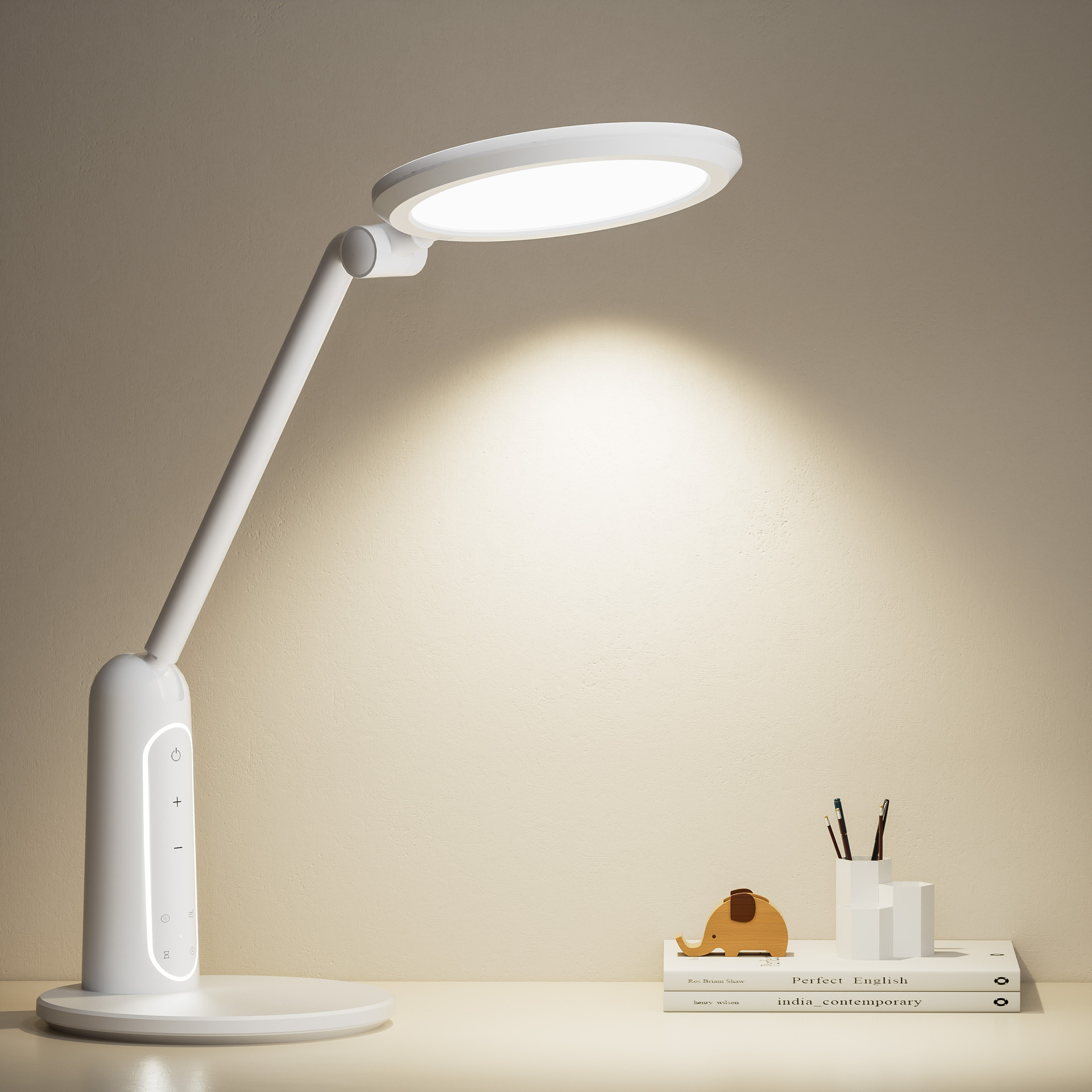 Cross-Border Amazon Bedroom Desk Lamp College Dormitory Homework Eye Protection Lamp Spot Plug-In Table Lamp Wholesale