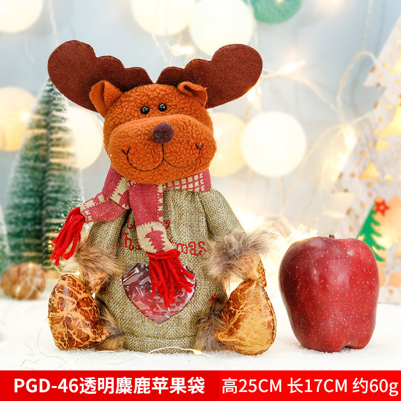 Picture of Christmas Gift Apple Bag Handbag Adult Children Children Christmas Gift Decoration High-end Gift Bag
