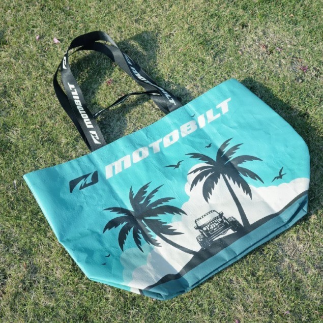 Woven Bag Handbag Thickened Trendy Bag Exhibition Eye-Catching Bag Advertising Store Opening Promotion Snakeskin Bag Customization