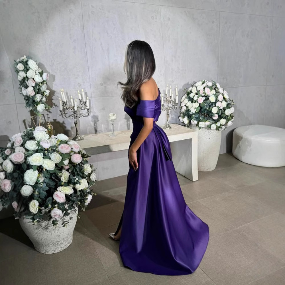 Picture of 2025 Spring Cross-Border European and American Middle East Foreign Trade Women's Clothing Independent Station Amazon Sexy Hip Covering Tube Top Tail Evening Dress