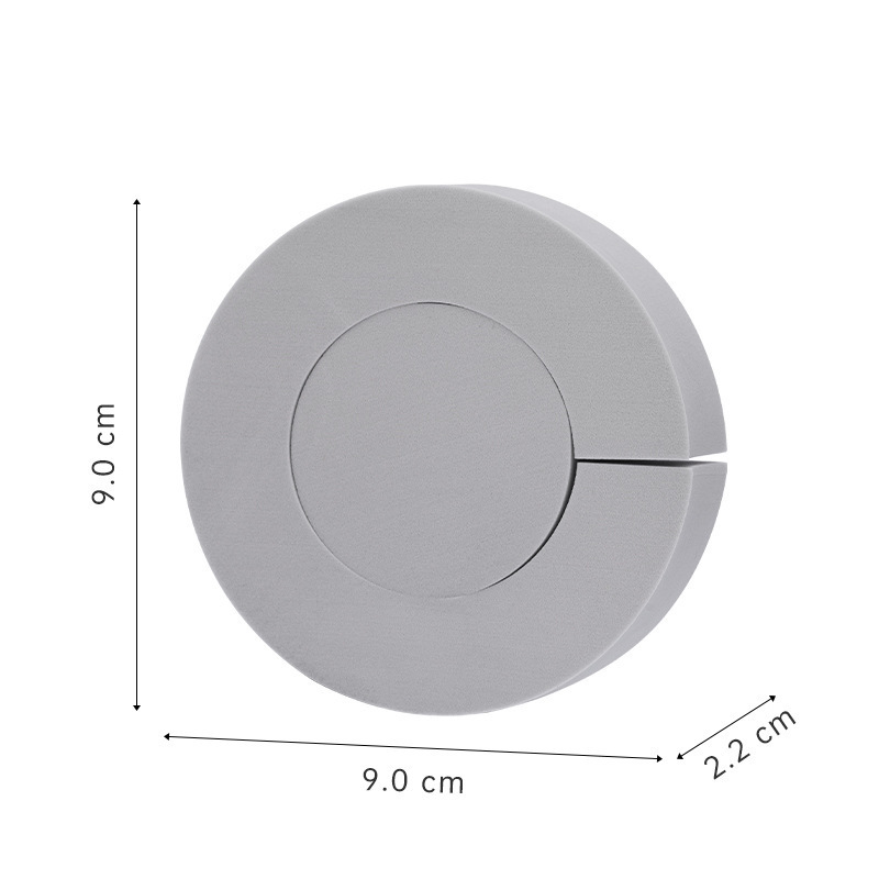 Picture of Japanese Pva Absorbent Sponge Faucet with Anti-Scale Artifact Round Water Drop Wipe Kitchen Bathroom Cleaning Wipe