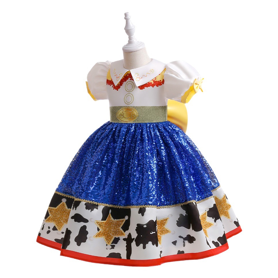 European and American Cosplay Toy Story Cuisi Kidsren's Dress Party Dress Princess Dress Kidsren's Dress Performance Costume