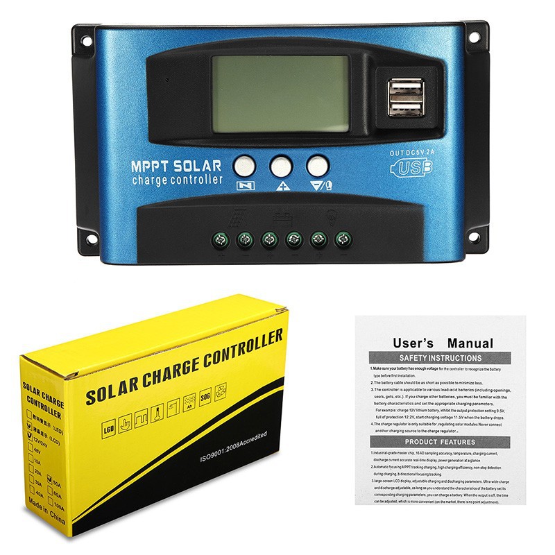 MPPT solar controller 30A 40A 50A 60A 100A MPPT solar controller span dedicated